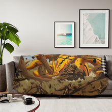 Load image into Gallery viewer, Naruto Shippuden Sherpa Blanket