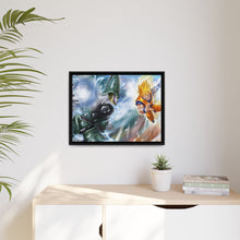 Load image into Gallery viewer, Goku Vs Cell Canvas Framed Art Print