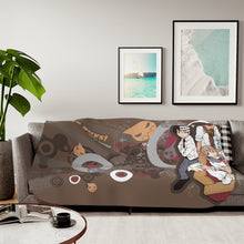 Load image into Gallery viewer, Soul Eater Sherpa Blanket