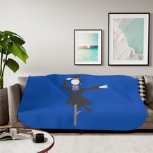 Load image into Gallery viewer, Turnip Head from Howl no Ugoku Shiro Sherpa Blanket