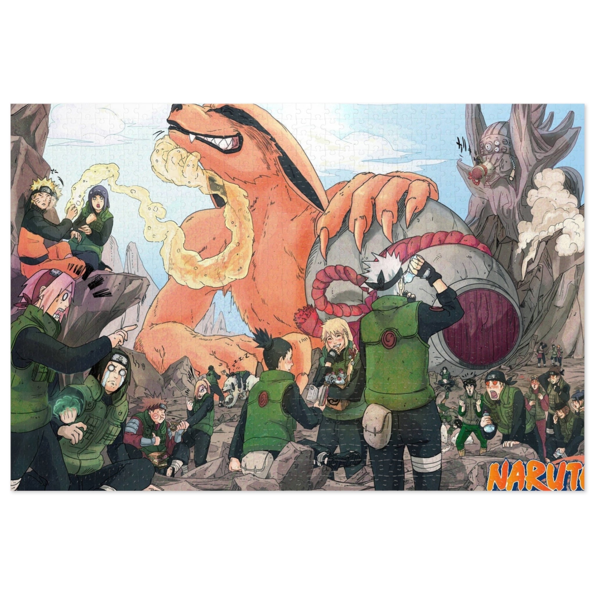 Puzzle Cube Anime Collection: Naruto | Imagem 1 - 500 Peças - Clementoni Puzzle Cube Anime Collection: Naruto | Imagem 1 - 500 Peças - Clementoni
