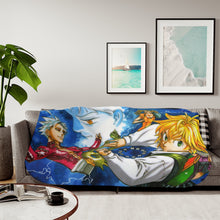 Load image into Gallery viewer, Anime The Seven Deadly Sins Sherpa Blanket