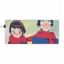 Load image into Gallery viewer, Nisekoi Kosaki Onodera RGB LED Mouse Pad (Desk Mat)