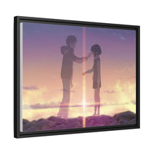 Load image into Gallery viewer, Your Name. Canvas Framed Art Print