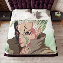 Load image into Gallery viewer, Dr. Stone Sherpa Blanket