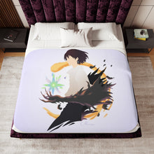 Load image into Gallery viewer, Anime Howl's Moving Castle Sherpa Blanket