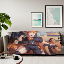 Load image into Gallery viewer, Haikyu!! Sherpa Blanket