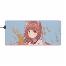 Load image into Gallery viewer, Spice And Wolf RGB LED Mouse Pad (Desk Mat)
