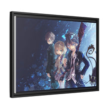 Load image into Gallery viewer, Rin,Yukio and Shiemi Canvas Framed Art Print