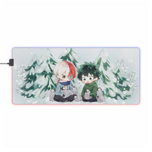 Load image into Gallery viewer, My Hero Academia Izuku Midoriya RGB LED Mouse Pad (Desk Mat)