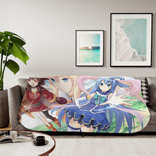 Load image into Gallery viewer, Aqua, Megumin and Darkness Sherpa Blanket