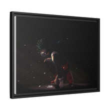 Load image into Gallery viewer, My Hero Academia Izuku Midoriya Canvas Framed Art Print