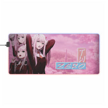 Load image into Gallery viewer, Zero Two RGB LED Mouse Pad (Desk Mat)