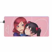 Load image into Gallery viewer, Love Live! Maki Nishikino RGB LED Mouse Pad (Desk Mat)