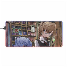 Load image into Gallery viewer, Anime Neon Genesis Evangelion RGB LED Mouse Pad (Desk Mat)