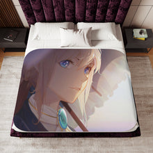Load image into Gallery viewer, Violet Evergarden Sherpa Blanket