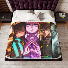 Load image into Gallery viewer, Fire Force Sherpa Blanket