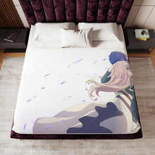 Load image into Gallery viewer, Anime Violet Evergarden Sherpa Blanket