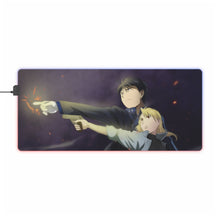 Load image into Gallery viewer, Anime FullMetal Alchemist RGB LED Mouse Pad (Desk Mat)