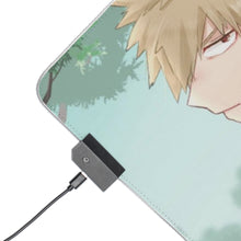 Load image into Gallery viewer, My Hero Academia Katsuki Bakugou RGB LED Mouse Pad (Desk Mat)