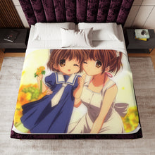 Load image into Gallery viewer, Anime Clannad Sherpa Blanket
