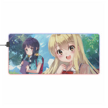 Load image into Gallery viewer, Aho Girl RGB LED Mouse Pad (Desk Mat)