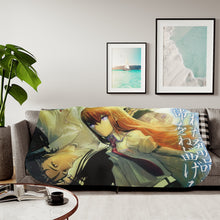 Load image into Gallery viewer, Makise Kurisu & Rintaro Okabe Sherpa Blanket