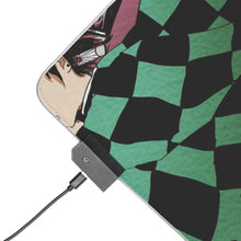 Load image into Gallery viewer, Demon Slayer: Kimetsu No Yaiba RGB LED Mouse Pad (Desk Mat)