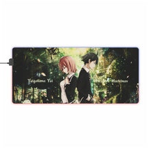 Load image into Gallery viewer, My Teen Romantic Comedy SNAFU Hachiman Hikigaya, Yui Yuigahama RGB LED Mouse Pad (Desk Mat)