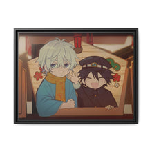 Load image into Gallery viewer, Fukuzawa Yukichi & Ranpo Edogawa Canvas Framed Art Print