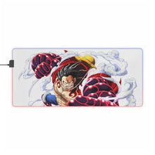 Load image into Gallery viewer, One Piece Monkey D. Luffy RGB LED Mouse Pad (Desk Mat)