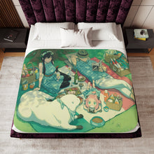 Load image into Gallery viewer, Spy x Family Sherpa Blanket