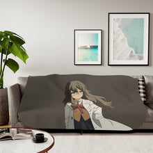 Load image into Gallery viewer, Rascal Does Not Dream Of Bunny Girl Senpai Sherpa Blanket