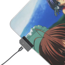 Load image into Gallery viewer, Clannad Nagisa Furukawa, Kotomi Ichinose, Ryou Fujibayashi RGB LED Mouse Pad (Desk Mat)