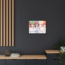 Load image into Gallery viewer, Anime The Quintessential Quintuplets Canvas Framed Art Print