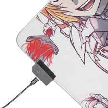 Load image into Gallery viewer, Fate/Apocrypha Saber Of Red RGB LED Mouse Pad (Desk Mat)