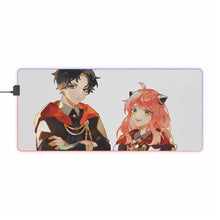 Load image into Gallery viewer, Spy X Family RGB LED Mouse Pad (Desk Mat)