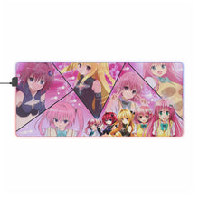 Load image into Gallery viewer, To Love-Ru RGB LED Mouse Pad (Desk Mat)