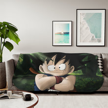 Load image into Gallery viewer, Anime Dragon Ball Sherpa Blanket