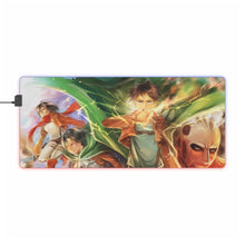 Load image into Gallery viewer, Anime Attack On Titan RGB LED Mouse Pad (Desk Mat)