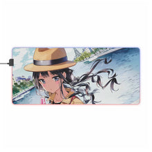 Load image into Gallery viewer, Masamune-kun's Revenge Aki Adagaki RGB LED Mouse Pad (Desk Mat)
