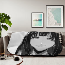 Load image into Gallery viewer, Anime Kakegurui Sherpa Blanket