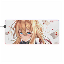 Load image into Gallery viewer, Violet Evergarden RGB LED Mouse Pad (Desk Mat)