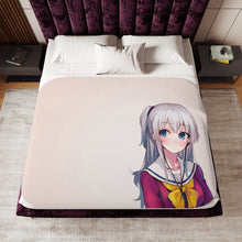 Load image into Gallery viewer, Nao Tomori Face Sherpa Blanket