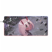 Load image into Gallery viewer, Zero Two RGB LED Mouse Pad (Desk Mat)