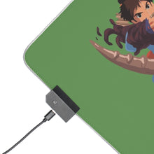 Load image into Gallery viewer, Princess Mononoke Ashitaka RGB LED Mouse Pad (Desk Mat)