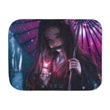 Load image into Gallery viewer, Anime Demon Slayer: Kimetsu no Yaiba Sherpa Blanket