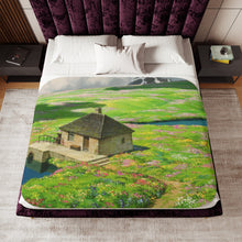 Load image into Gallery viewer, studio ghibli Howl's Moving Castle Sherpa Blanket