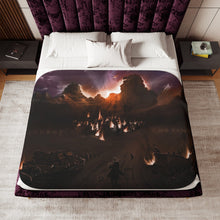 Load image into Gallery viewer, Anime FullMetal Alchemist Sherpa Blanket