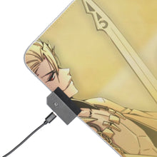 Load image into Gallery viewer, Gilgamesh with Sword RGB LED Mouse Pad (Desk Mat)